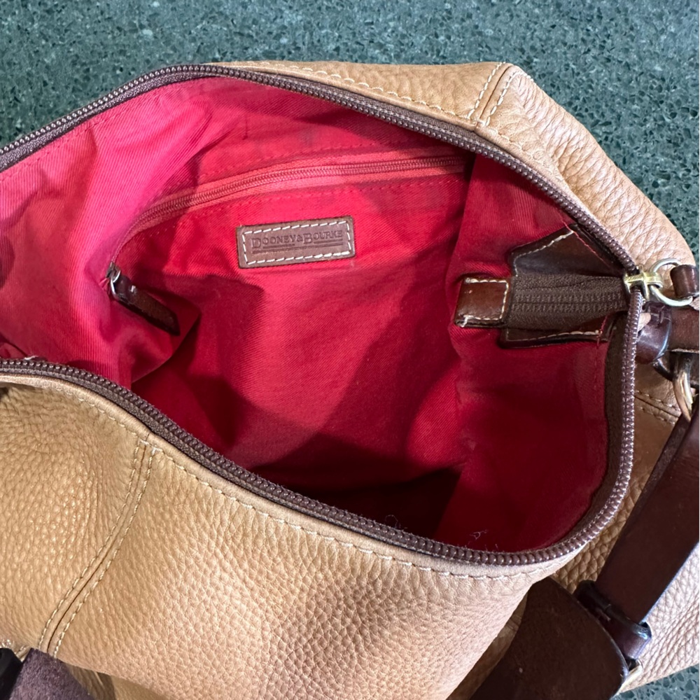 Dooney & Bourke Pebble Grain Hobo Bag WELL LOVED and USED - Picture 10 of 12